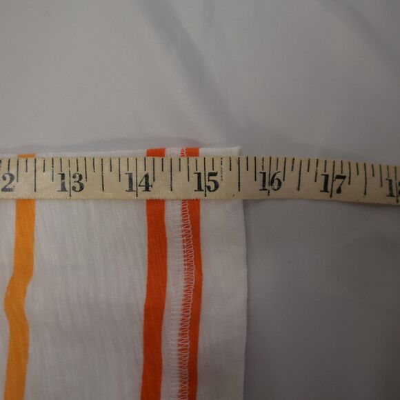 T by Talbots Womens Medium Striped Scoop / Crew Neck 3/4 Sleeve Tee T-Shirt - Picture 7 of 8